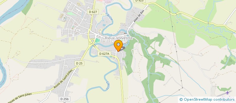 localisation de l'entreprise LE GITE DE PIERRE  RIEUX-VOLVESTRE