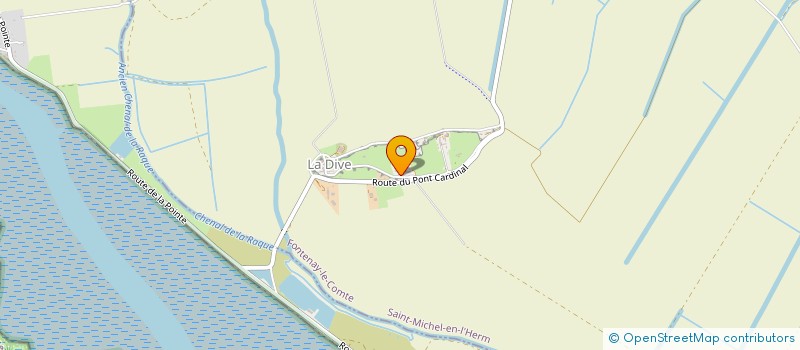 localisation de l'entreprise LE GITE DU GRAND AIR  SAINT-MICHEL-EN-L'HERM