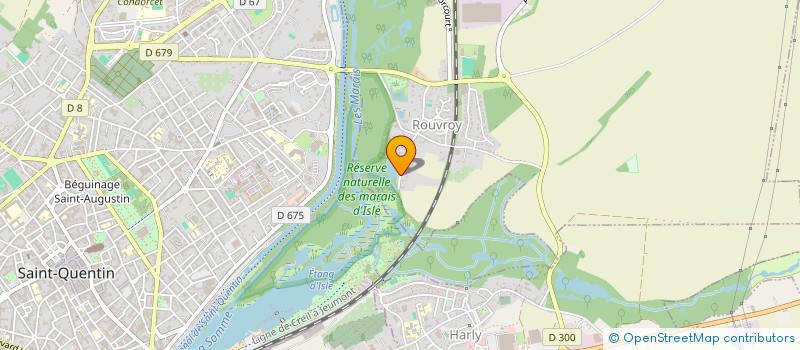 localisation de l'entreprise LE GITE DU MARAIS  ROUVROY