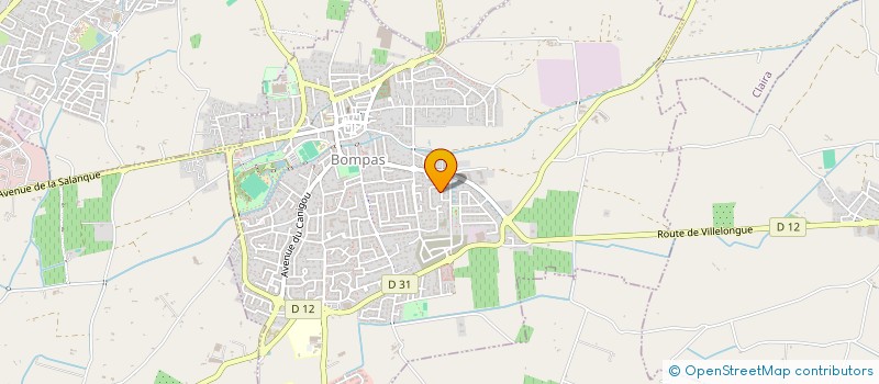 localisation de l'entreprise LE GITE ETOILE  BOMPAS