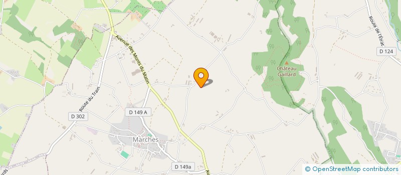 localisation de l'entreprise LE GITE FACE AU VERCORS  MARCHES