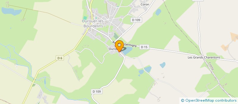 localisation de l'entreprise LE GITE NIVERNAIS  MORNAY-BERRY