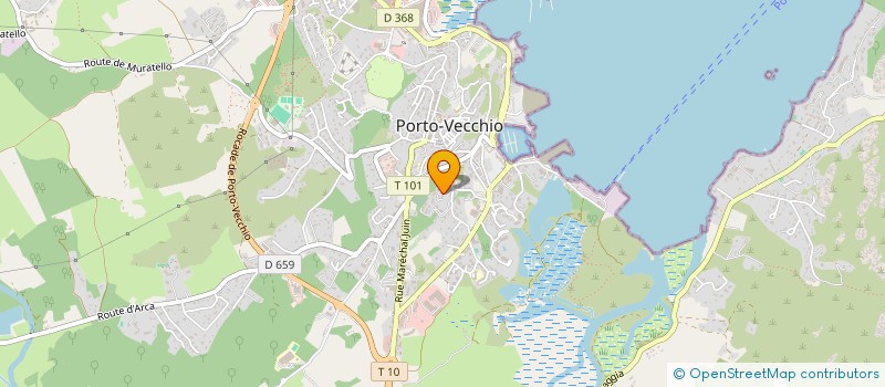 localisation de l'entreprise LE GLACIER DE LA PLACE à PORTO-VECCHIO