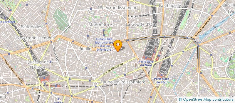 localisation de l'entreprise LE GLACIER DU 9E à PARIS
