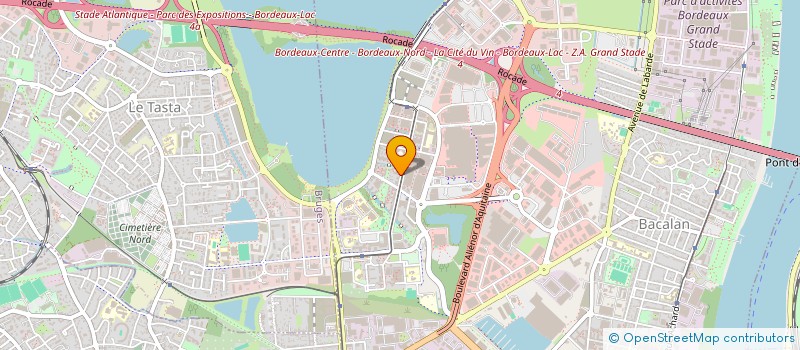 localisation de l'entreprise LE GLOBE  BORDEAUX