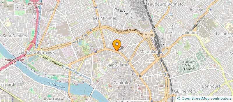 localisation de l'entreprise LE GLOBE PARIS à TOULOUSE