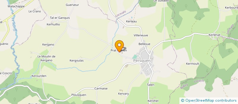 localisation de l'entreprise LE GOALLER à PERSQUEN