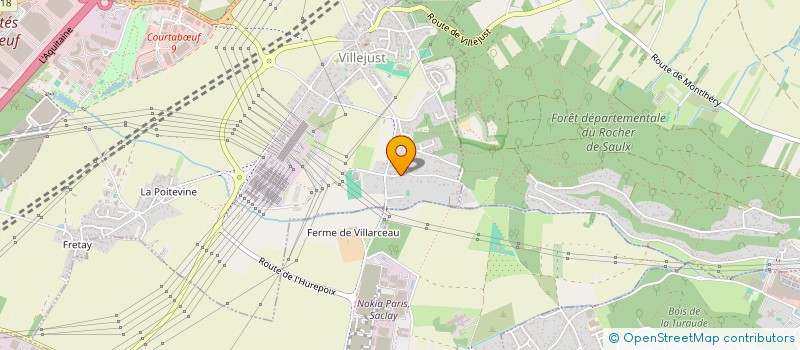 localisation de l'entreprise LE GOASTER  VILLEJUST