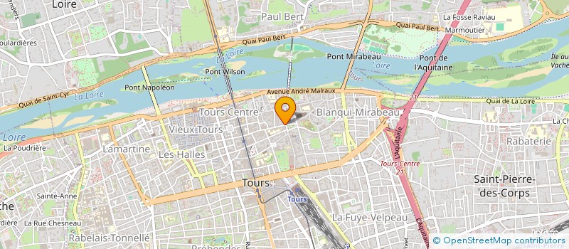 localisation de l'entreprise LE GOBELIN MALIN à TOURS