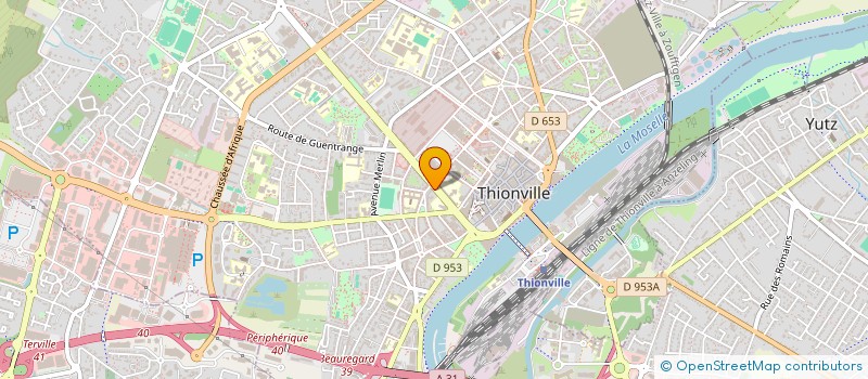 localisation de l'entreprise LE GOELAND à THIONVILLE