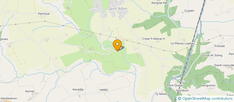 localisation de l'entreprise LE GOEREC  PLOGONNEC