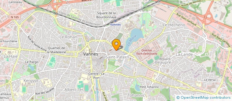 localisation de l'entreprise LE GOFF à VANNES