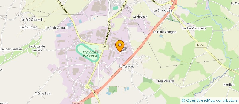 localisation de l'entreprise LE GOFF à LOUDEAC