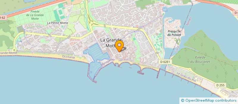 localisation de l'entreprise LE GOFF ET FILS  LA GRANDE-MOTTE