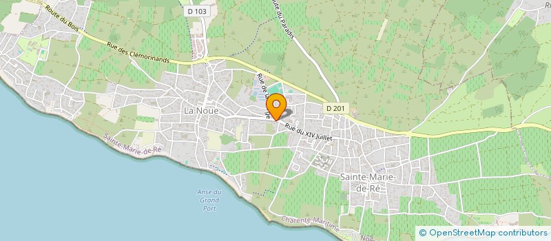 localisation de l'entreprise LE GOFF IMMO  SAINTE-MARIE-DE-RE