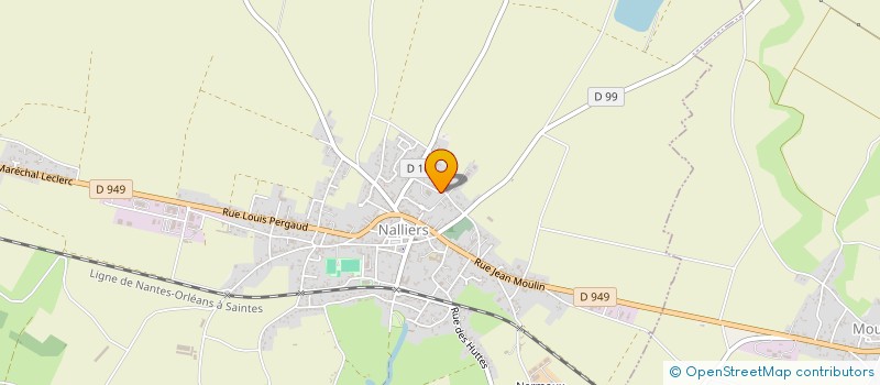 localisation de l'entreprise LE GOGEON à NALLIERS