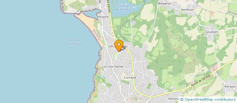 localisation de l'entreprise LE GOH VELIN  SAINT-GILDAS-DE-RHUYS