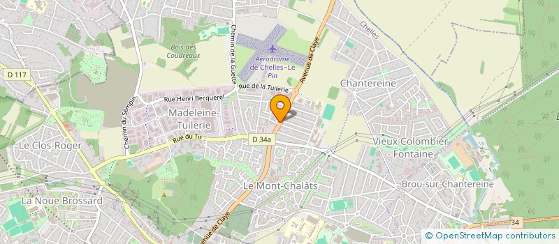 localisation de l'entreprise LE GOHERA  CHELLES