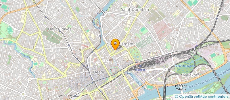 localisation de l'entreprise LE GOLD à NANTES