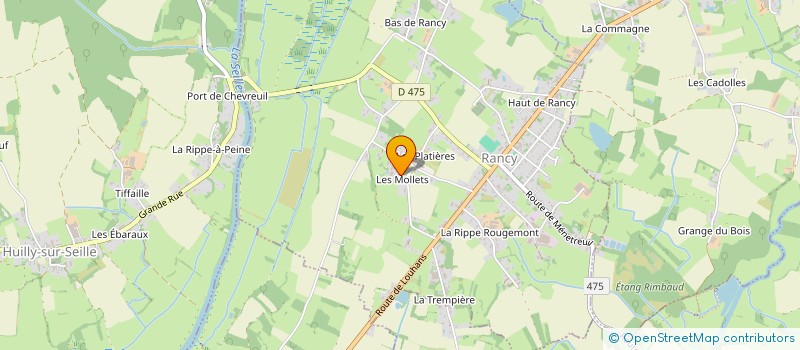 localisation de l'entreprise LE GOLFE  RANCY