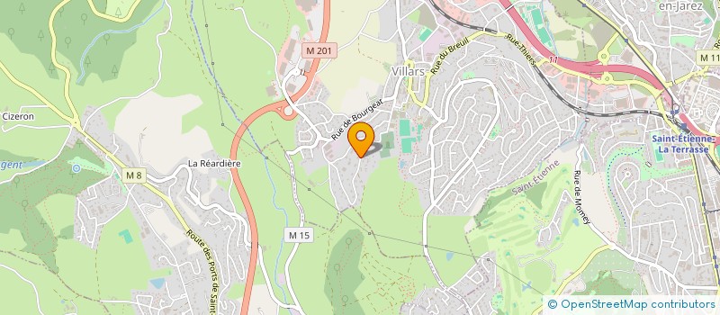 localisation de l'entreprise LE GOLIF  VILLARS