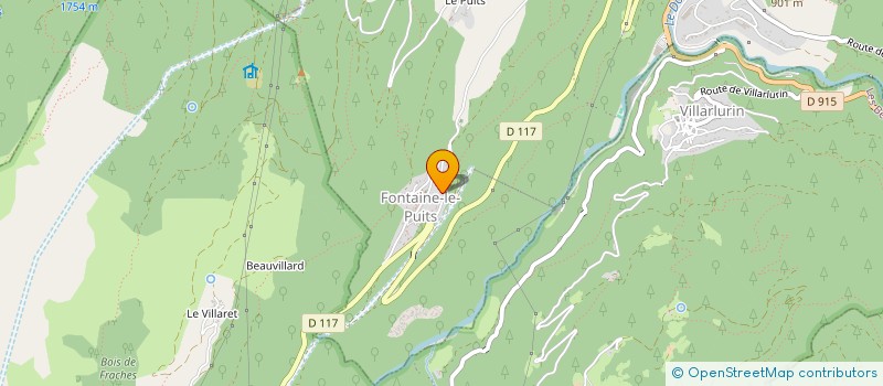 localisation de l'entreprise LE GOLLET  SALINS-FONTAINE