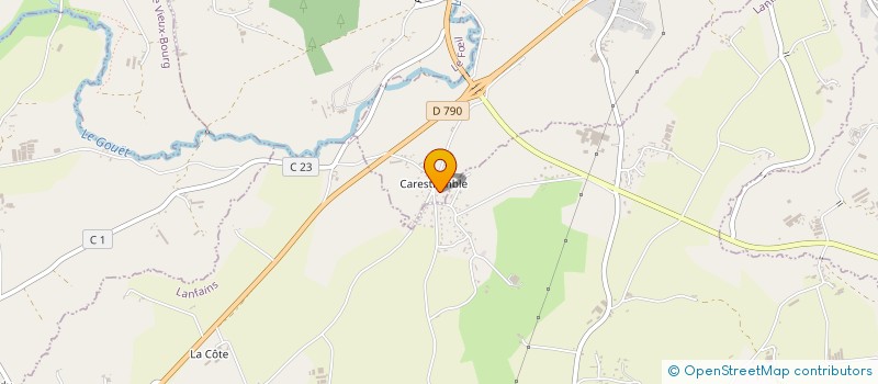 localisation de l'entreprise LE GOLVEN  SAINT-BRANDAN