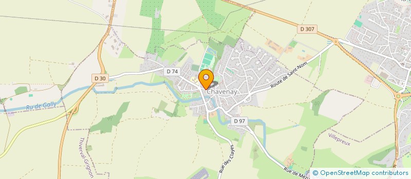 localisation de l'entreprise LE GONDI  VILLEPREUX