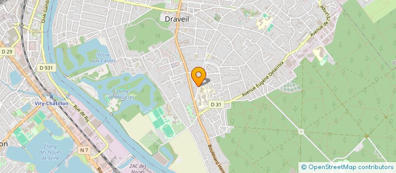 localisation de l'entreprise LE GORFOU DRAVEIL PLONGEE à DRAVEIL