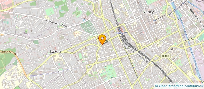 localisation de l'entreprise LE GORILLE JAUNE  NANCY