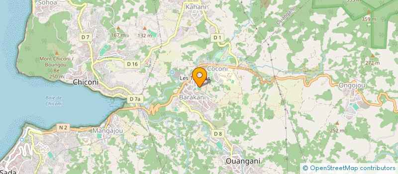 localisation de l'entreprise LE GOROGNON à OUANGANI