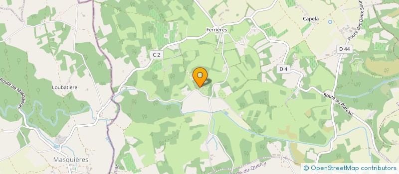 localisation de l'entreprise LE GOTH  SERIGNAC