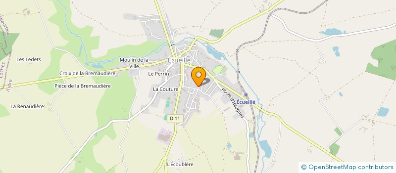 localisation de l'entreprise LE GOUESTRE CONSTRUCTIONS à ECUEILLE
