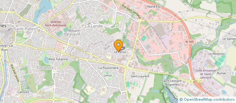 localisation de l'entreprise LE GOUIC SURGELES à SENE