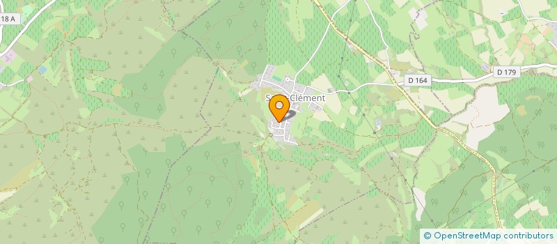 localisation de l'entreprise LE GOULET  SAINT-CLEMENT