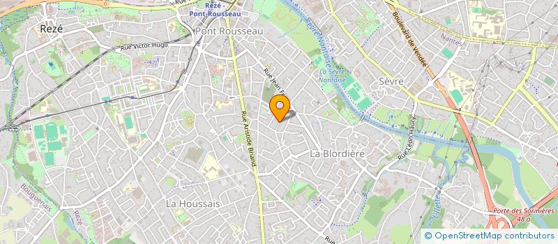 localisation de l'entreprise LE GOULVEN à REZE