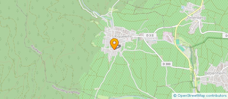 localisation de l'entreprise LE GOUPIL  RIQUEWIHR