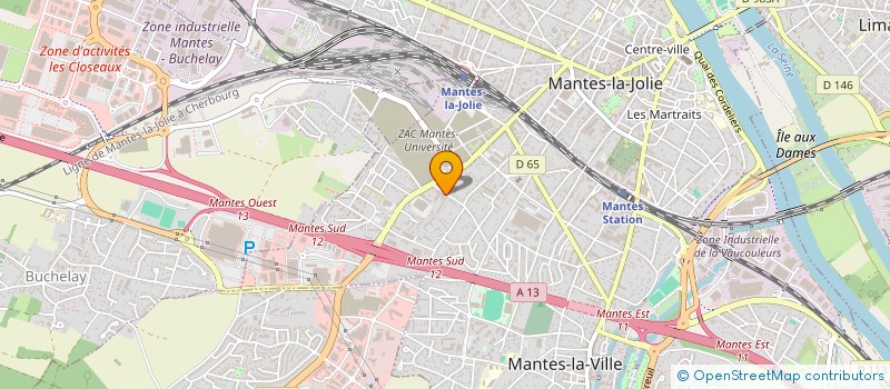 localisation de l'entreprise LE GOURMAND  MANTES-LA-VILLE