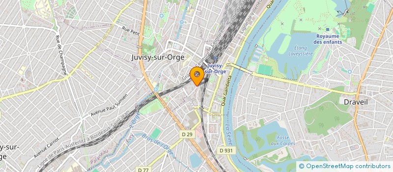 localisation de l'entreprise LE GOURMAND DE JUVISY à JUVISY-SUR-ORGE