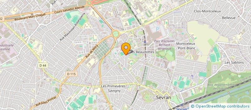localisation de l'entreprise LE GOURMAND DU SEVRAN à SEVRAN