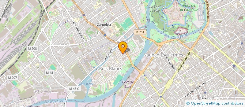 localisation de l'entreprise LE GOURMAND'HIER à LILLE