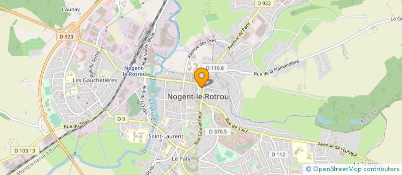 localisation de l'entreprise LE GOURMET à NOGENT-LE-ROTROU