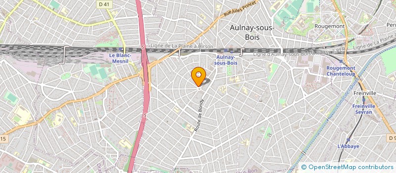 localisation de l'entreprise LE GOURMET à AULNAY-SOUS-BOIS
