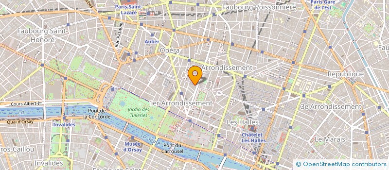 localisation de l'entreprise LE GOURMET D ASIE à PARIS