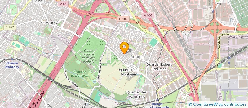 localisation de l'entreprise LE GOURMET DE PARIS à RUNGIS
