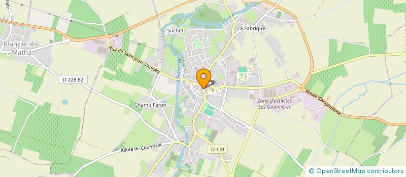 localisation de l'entreprise LE GOURMET DES LECTEURS  MATHA