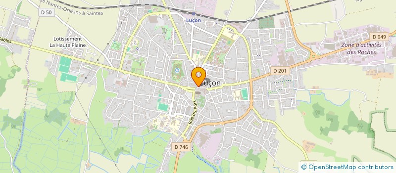 localisation de l'entreprise LE GOURMET LUCONNAIS à LUCON