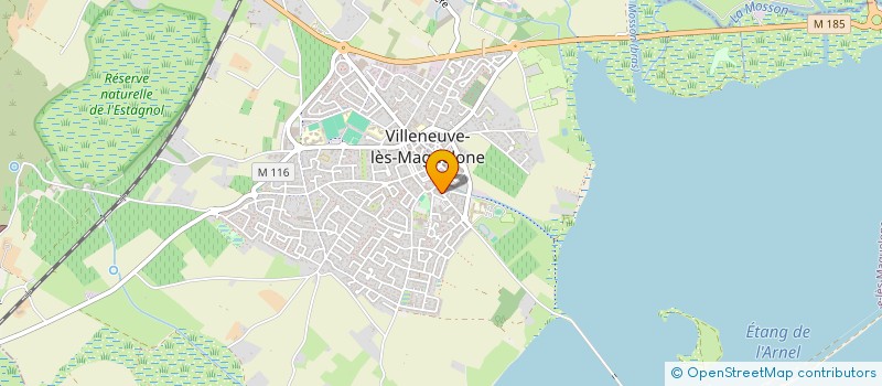localisation de l'entreprise LE GOURMET VILLENEUVOIS à VILLENEUVE-LES-MAGUELONE