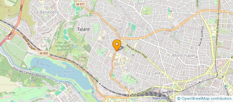 localisation de l'entreprise LE GOUT D'APPRENDRE à DIJON