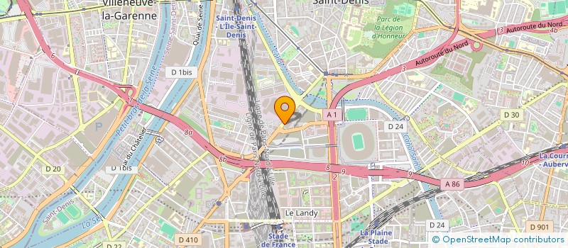 localisation de l'entreprise LE GOUT DE LA FETE à SAINT-DENIS